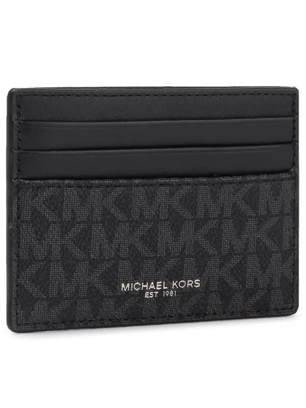 MICHAEL Michael Kors MICHAEL Michael Kors Etui za kreditne kartice Greyson 39F9LGYD2B Crna