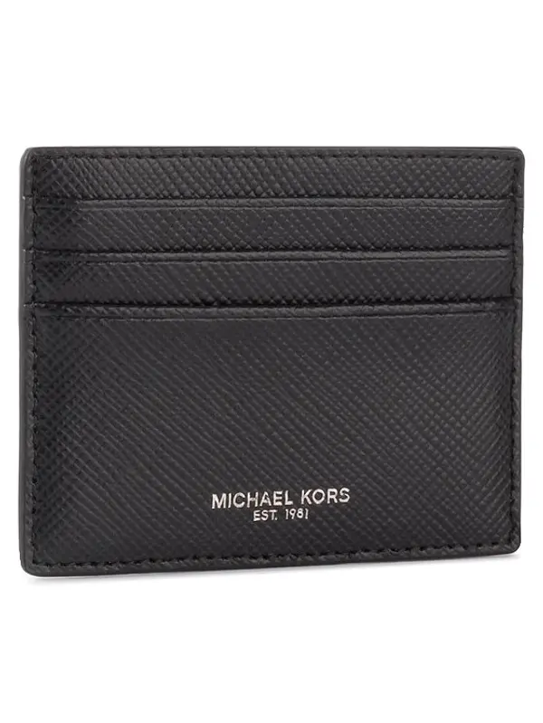 MICHAEL Michael Kors MICHAEL Michael Kors Etui za kreditne kartice Tall Card Case 39F6LHRD2L Crna