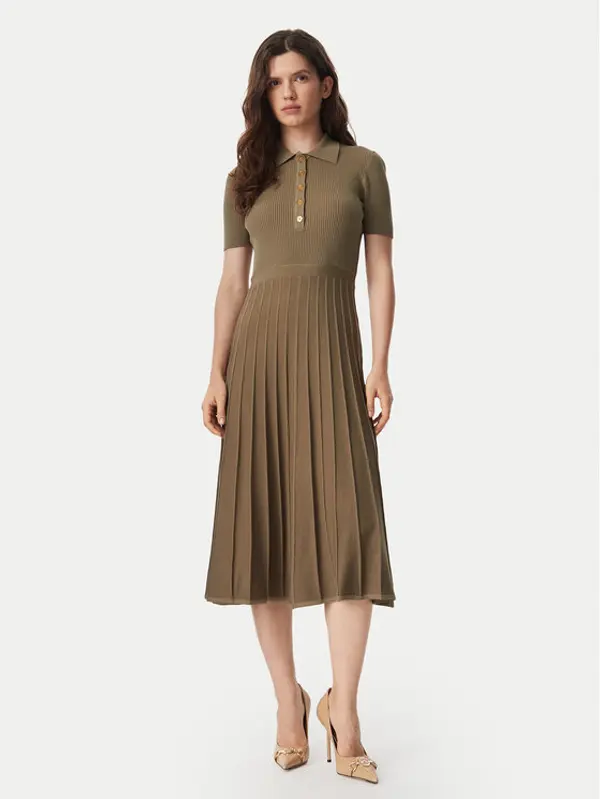 MICHAEL Michael Kors MICHAEL Michael Kors Haljina za svaki dan MT5834F33D Bež Regular Fit