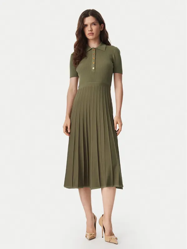 MICHAEL Michael Kors MICHAEL Michael Kors Haljina za svaki dan MT5834F33D Zelena Regular Fit