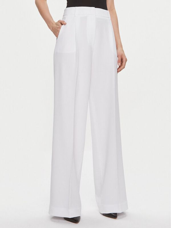 MICHAEL Michael Kors MICHAEL Michael Kors Hlače MS330H2ENX Bijela Regular Fit