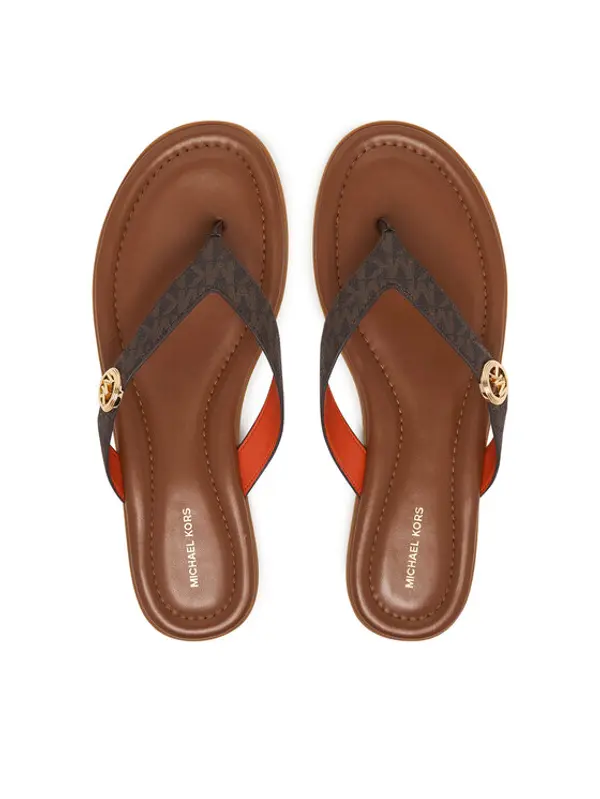 MICHAEL Michael Kors MICHAEL Michael Kors Japanke Ering Thong 40S6ERFS1B Smeđa