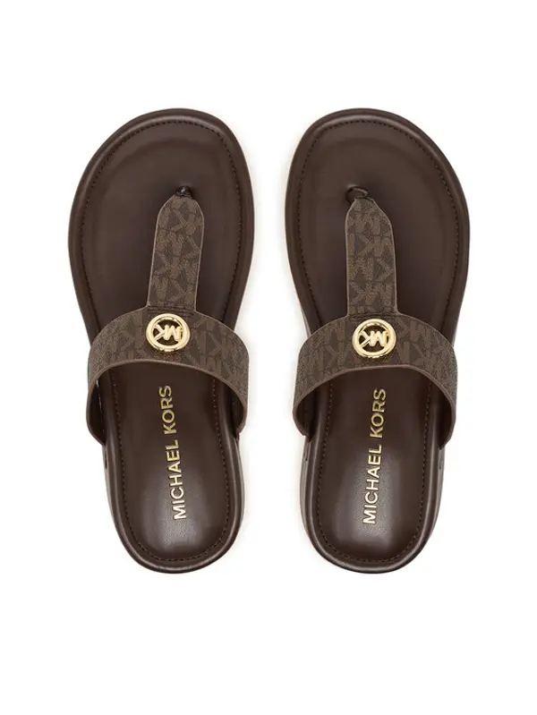 MICHAEL Michael Kors MICHAEL Michael Kors Japanke Koya Flip Flap 40R6KOFA2B Smeđa