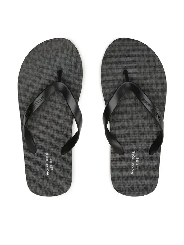 MICHAEL Michael Kors MICHAEL Michael Kors Japanke Travis Flip Flop 42S2TRFA2Q Crna