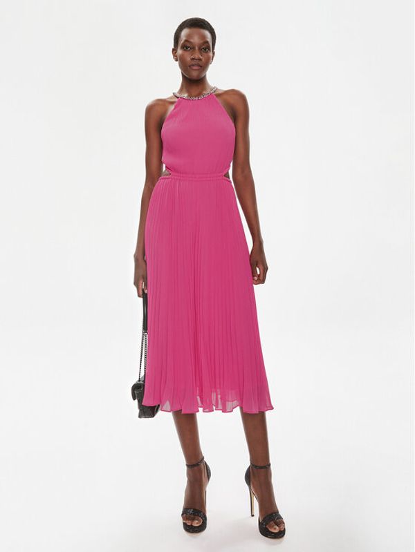 MICHAEL Michael Kors MICHAEL Michael Kors Koktel haljina MS481E77R3 Ružičasta Regular Fit