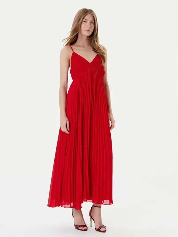 MICHAEL Michael Kors MICHAEL Michael Kors Koktel haljina MT583407R3 Crvena Regular Fit