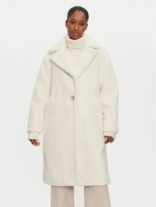MICHAEL Michael Kors MICHAEL Michael Kors Kožuh 77B1384M52 Écru Oversize