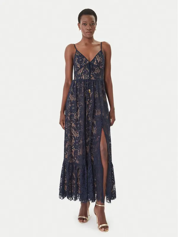 MICHAEL Michael Kors MICHAEL Michael Kors Ljetna haljina MS683HQKQ9 Tamnoplava Regular Fit
