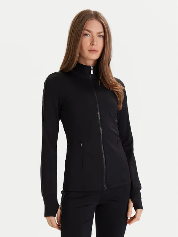 MICHAEL Michael Kors MICHAEL Michael Kors Majica dugih rukava MF551L91RE Crna Slim Fit