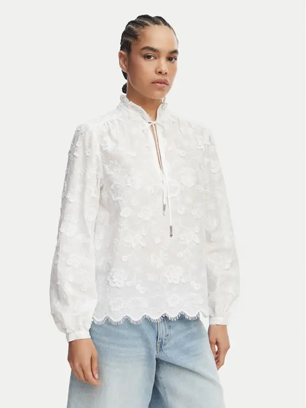 MICHAEL Michael Kors MICHAEL Michael Kors Majica MS640Y9KPX Bijela Relaxed Fit