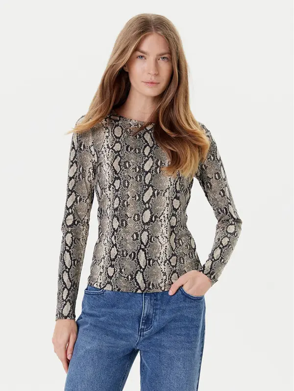 MICHAEL Michael Kors MICHAEL Michael Kors Majica MT551STHMC Bež Regular Fit