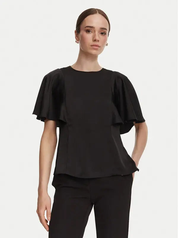 MICHAEL Michael Kors MICHAEL Michael Kors Majica MT6411QAYJ Crna Regular Fit