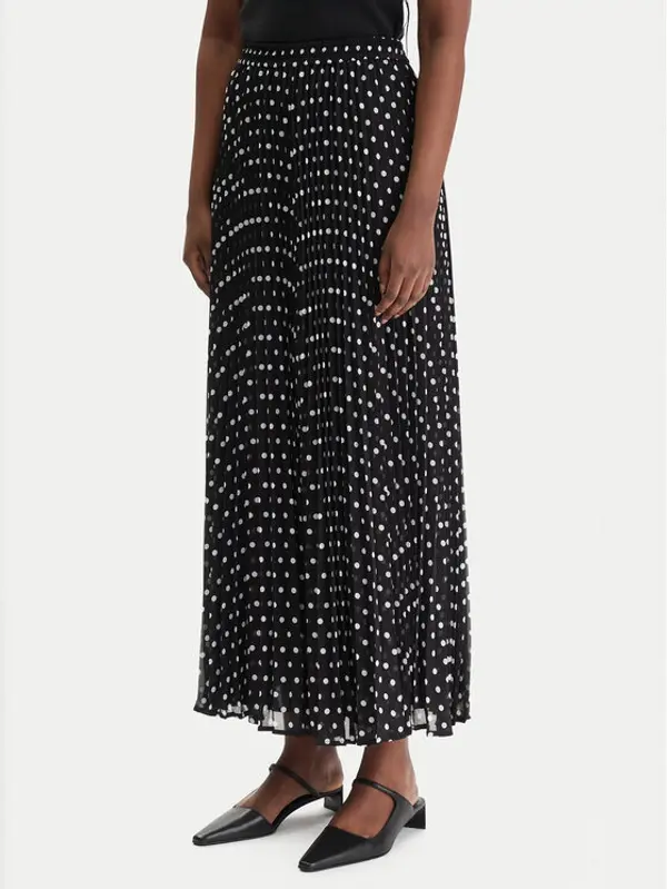 MICHAEL Michael Kors MICHAEL Michael Kors Maxi suknja MR670J5K9J Crna Regular Fit