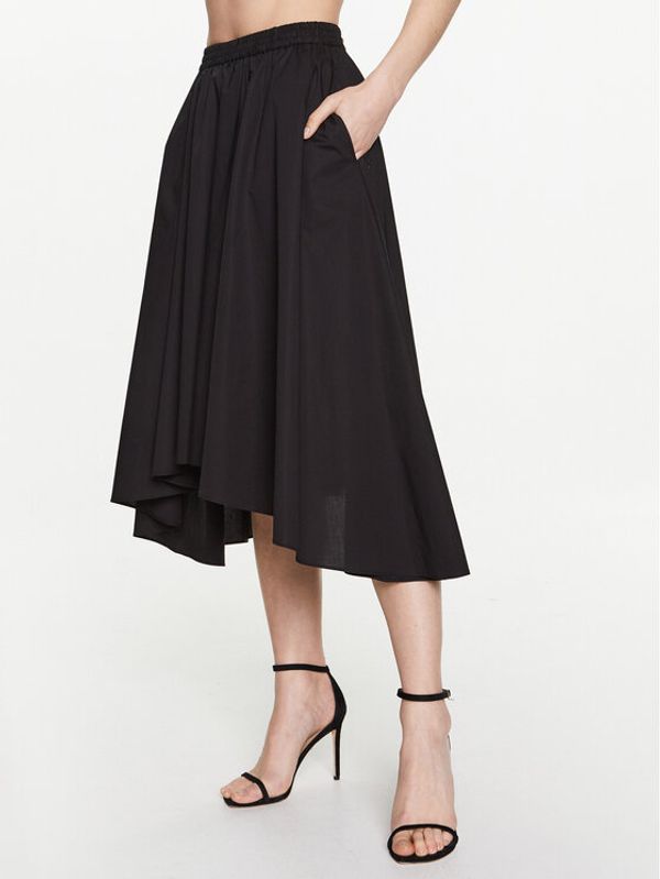 MICHAEL Michael Kors MICHAEL Michael Kors Midi suknja MS3709KF4C Crna Regular Fit