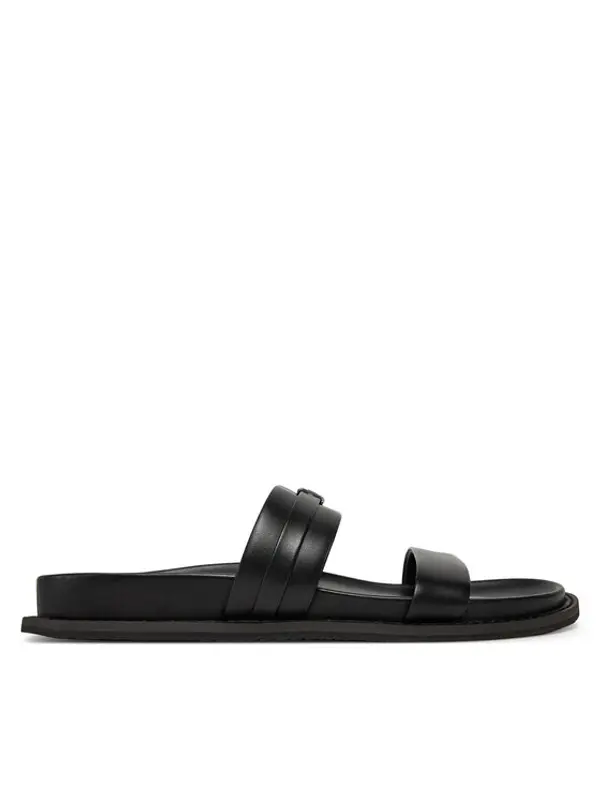 MICHAEL Michael Kors MICHAEL Michael Kors Natikače Mandy Flat Sandal 40S5MAFS2L Crna