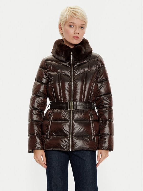 MICHAEL Michael Kors MICHAEL Michael Kors Pernata jakna 77B6637M42 Smeđa Slim Fit