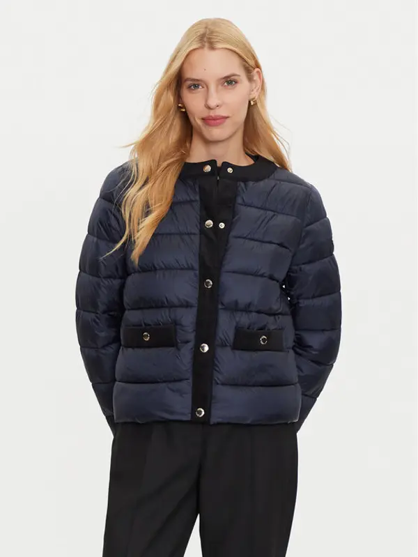 MICHAEL Michael Kors MICHAEL Michael Kors Prijelazna jakna 77B6605M42 Tamnoplava Regular Fit