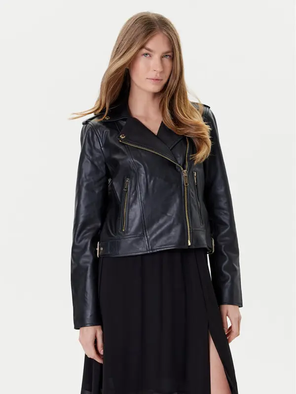 MICHAEL Michael Kors MICHAEL Michael Kors Prijelazna jakna MT520IE8RK Crna Regular Fit