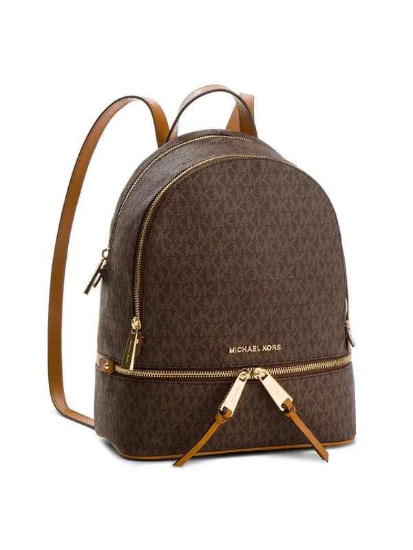 MICHAEL Michael Kors MICHAEL Michael Kors Ruksak Rhea Zip 30S7GEZB1B Smeđa