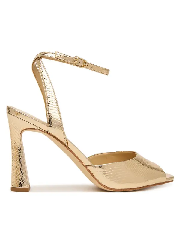 MICHAEL Michael Kors MICHAEL Michael Kors Sandale Rosie High 40S6RSHS1M Zlatna