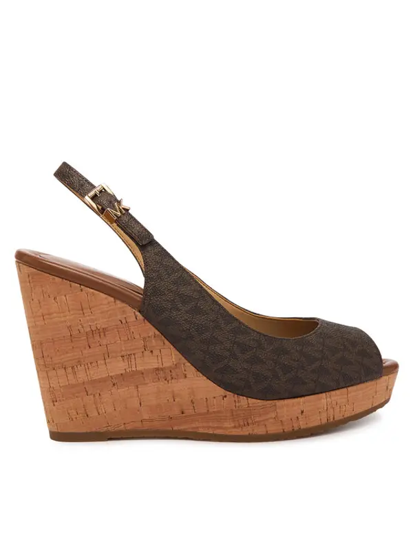 MICHAEL Michael Kors MICHAEL Michael Kors Sandale Rosie Wedge 40S6RSHS1B Smeđa