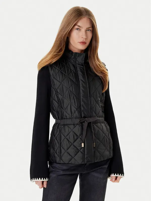 MICHAEL Michael Kors MICHAEL Michael Kors Sportski prsluk MT520JM3SB Crna Regular Fit