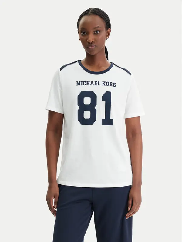 MICHAEL Michael Kors MICHAEL Michael Kors T-shirt MR651WT97J Bijela Relaxed Fit