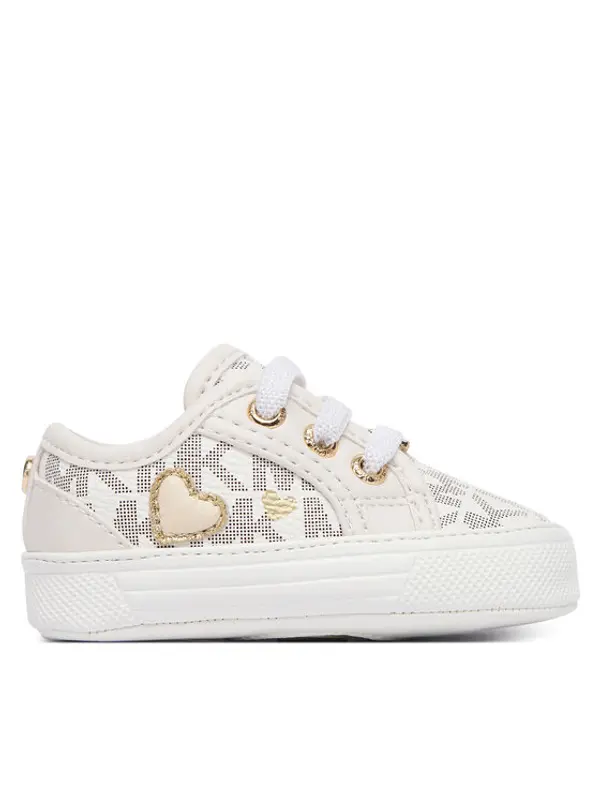 MICHAEL Michael Kors MICHAEL Michael Kors Tenisice Baby Brittania Hearts MK04984256 Bijela