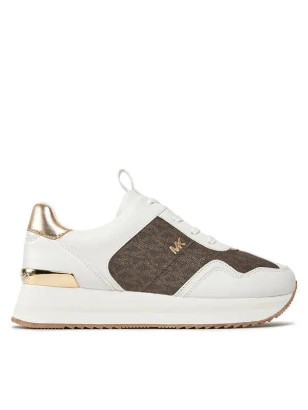 MICHAEL Michael Kors MICHAEL Michael Kors Tenisice Raina Trainer 43R4RNFSAB Smeđa