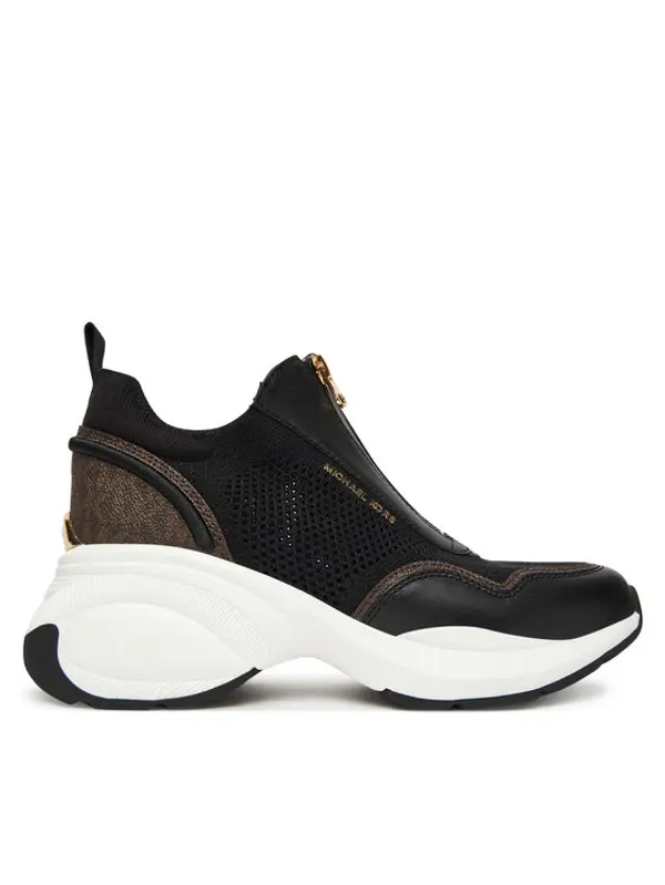 MICHAEL Michael Kors MICHAEL Michael Kors Tenisice Zuma Mixed-Media Trainer 43F5ZUFP1L Crna