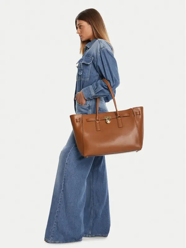 MICHAEL Michael Kors MICHAEL Michael Kors Torbica 30F5GNXT3L Smeđa