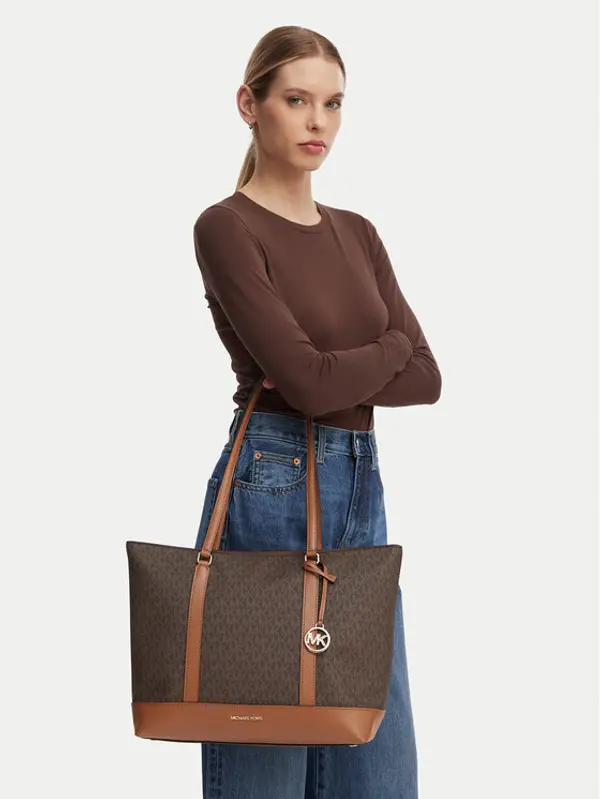 MICHAEL Michael Kors MICHAEL Michael Kors Torbica 30S6G3PT3B Smeđa