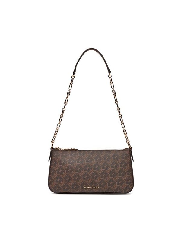 MICHAEL Michael Kors MICHAEL Michael Kors Torbica Chain Pouchette 32H3G8EW6B Smeđa