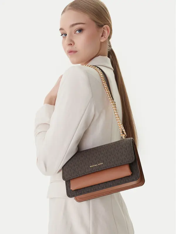 MICHAEL Michael Kors MICHAEL Michael Kors Torbica Claire 30R5GC7L3B Smeđa