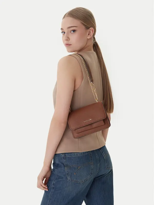 MICHAEL Michael Kors MICHAEL Michael Kors Torbica Claire 32T4GC7C1T Smeđa