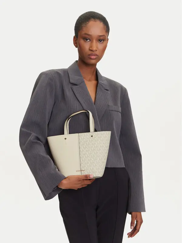 MICHAEL Michael Kors MICHAEL Michael Kors Torbica Flora 32T5GFFC1B Écru