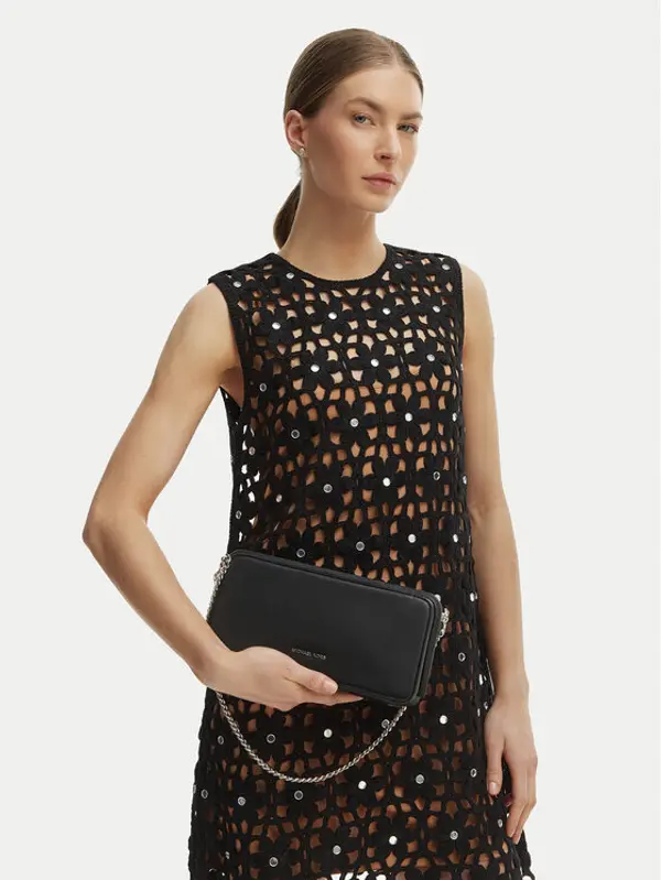 MICHAEL Michael Kors MICHAEL Michael Kors Torbica Goldie 30S6S14C6L Crna
