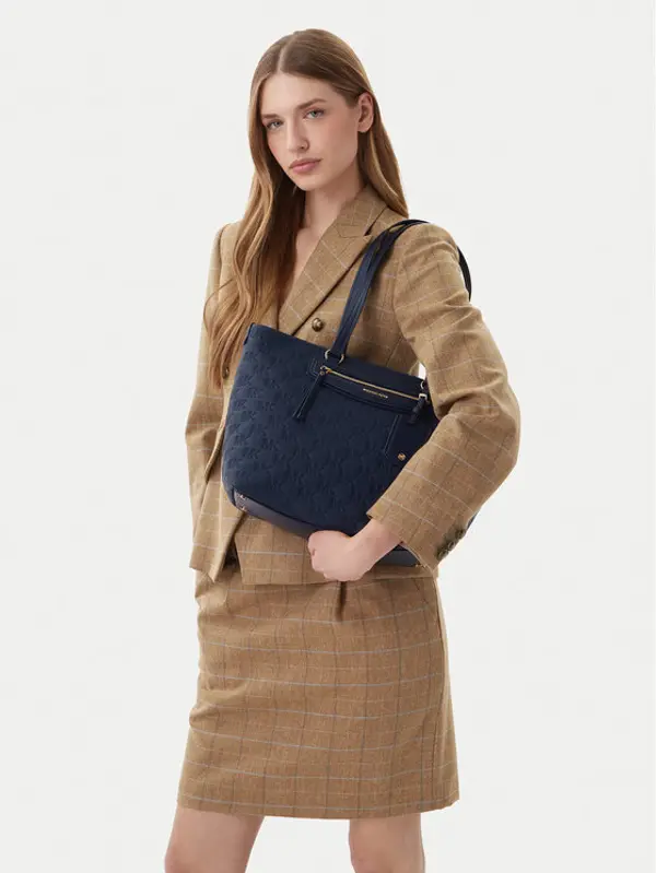 MICHAEL Michael Kors MICHAEL Michael Kors Torbica Jet Ser 30S6GTVT6B Tamnoplava
