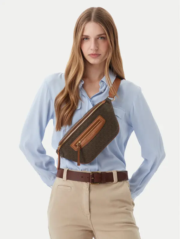 MICHAEL Michael Kors MICHAEL Michael Kors Torbica Jet Set 30S6GTVM8B Smeđa