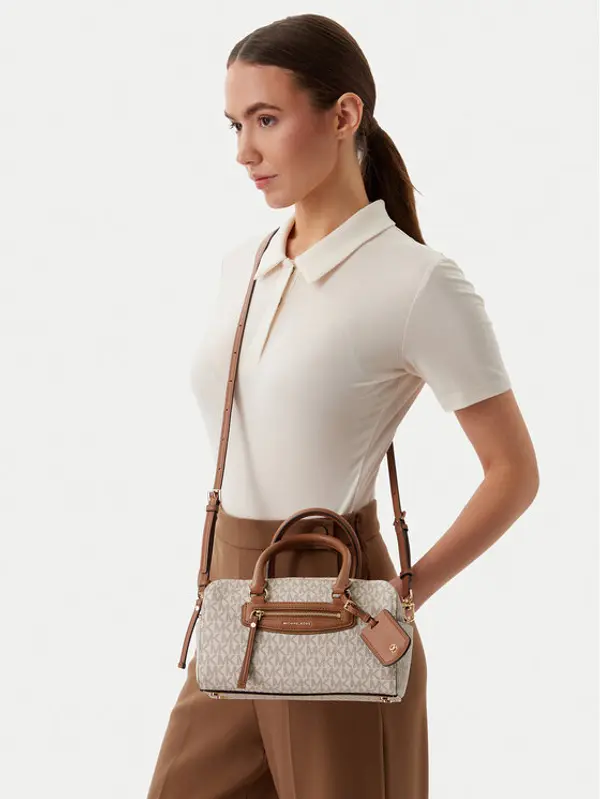 MICHAEL Michael Kors MICHAEL Michael Kors Torbica Jet Set 32S6GTVC0B Écru