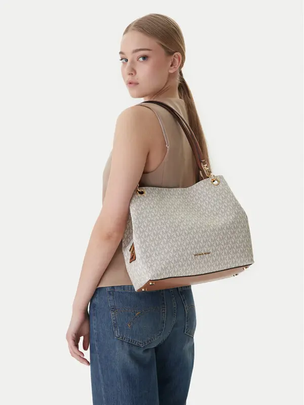 MICHAEL Michael Kors MICHAEL Michael Kors Torbica Kensington 30F3G8KT7B Écru