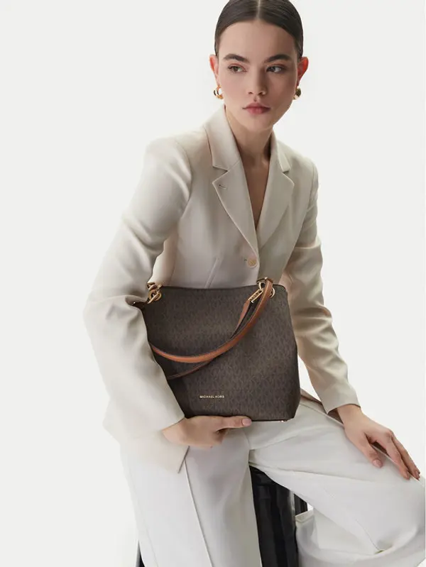 MICHAEL Michael Kors MICHAEL Michael Kors Torbica Kensington 30F3G8KT7B Smeđa