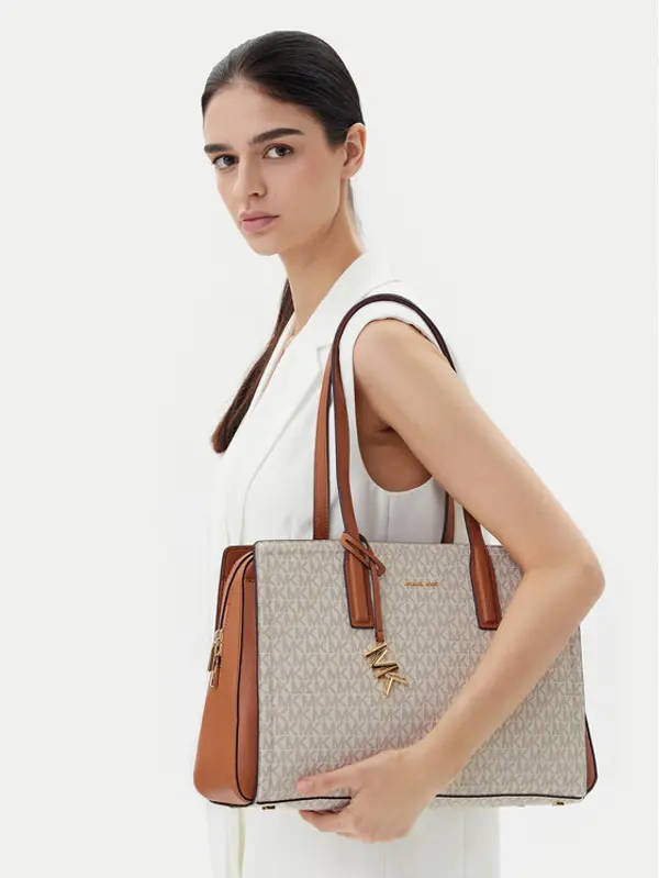 MICHAEL Michael Kors MICHAEL Michael Kors Torbica Laila 30S5G9IT2B Écru