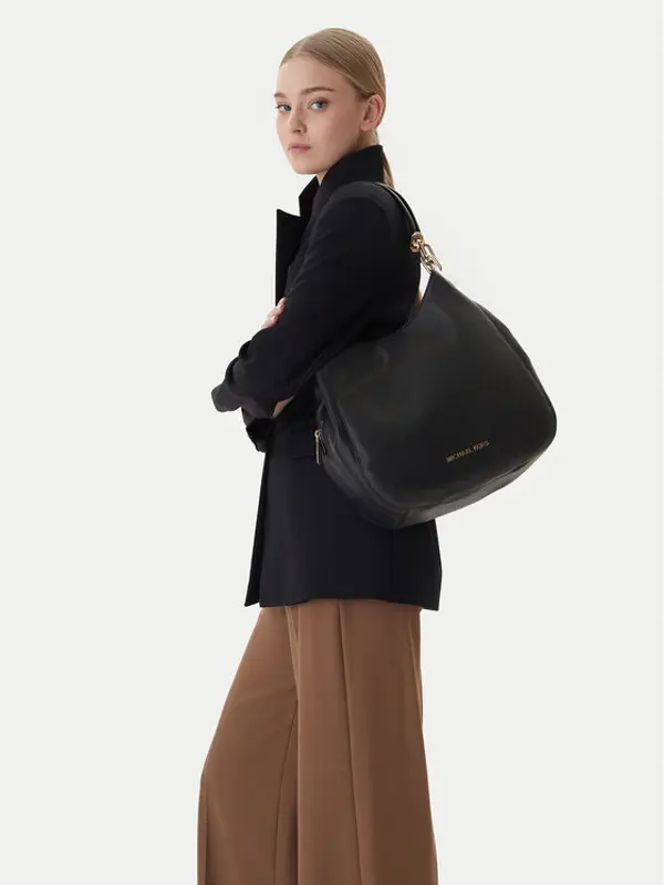 MICHAEL Michael Kors MICHAEL Michael Kors Torbica Lillie 30T9G0LE3L Crna