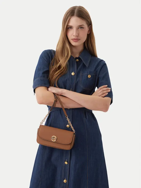 MICHAEL Michael Kors MICHAEL Michael Kors Torbica Nolita 32S6GY5C5L Smeđa