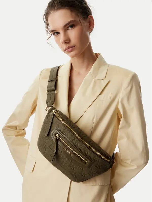 MICHAEL Michael Kors MICHAEL Michael Kors Torbica oko struka﻿ 30S6GTVM8L Smeđa