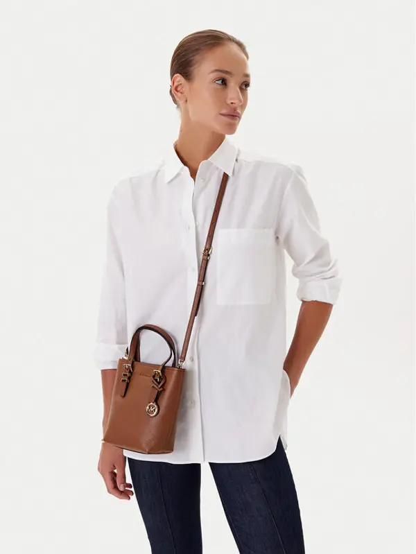 MICHAEL Michael Kors MICHAEL Michael Kors Torbica Quinn 32S5GQNC0L Smeđa