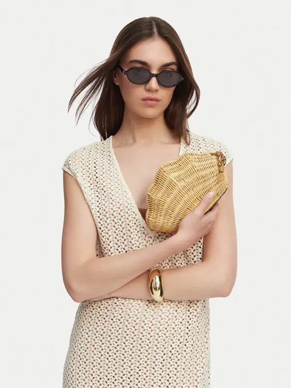 MICHAEL Michael Kors MICHAEL Michael Kors Torbica Shelly 30S6G16C5W Bež