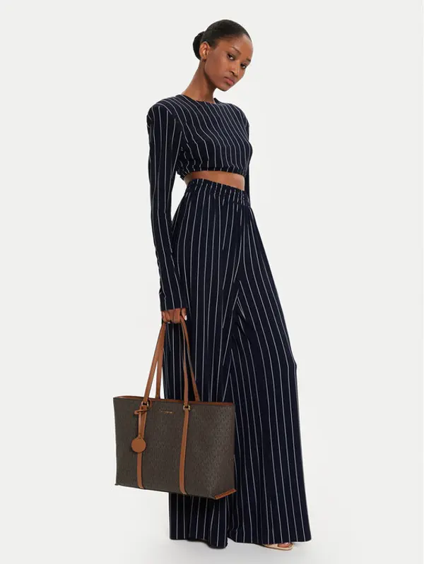 MICHAEL Michael Kors MICHAEL Michael Kors Torbica Temple Tote 30R4G1LT3B Smeđa