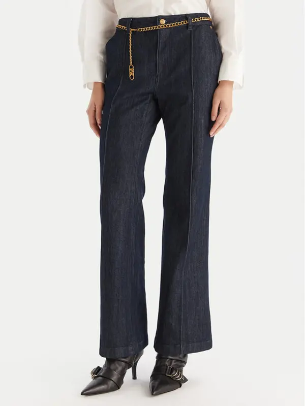 MICHAEL Michael Kors MICHAEL Michael Kors Traperice MF590HRM24 Tamnoplava Bootcut Fit